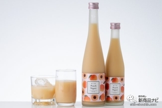 【最高に美味しい桃のお酒】桃とにごり酒だけで造られた『桃にごり酒』はジューシーな味わい