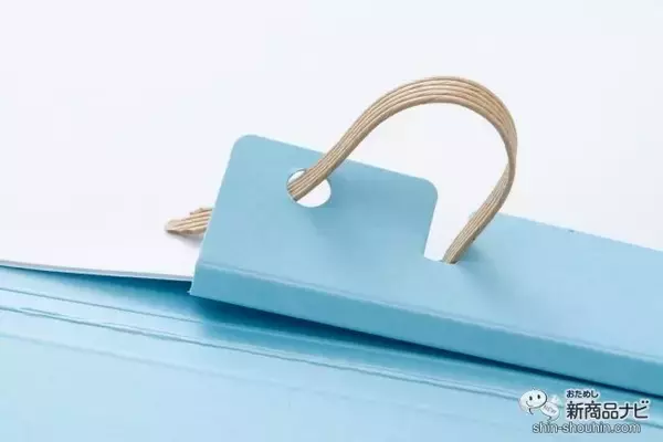 「ファイルもとめ具も全部紙！ 環境にやさしい2穴ファイル『ペーパールーパー』の使いやすさを確かめてみた」の画像