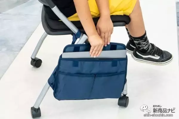 通学でも授業でもリビング学習でも大活躍！ 『「イスに付けられる」便利な学童用4Wayインナーバック』の便利さを、おためししながら検証してみた