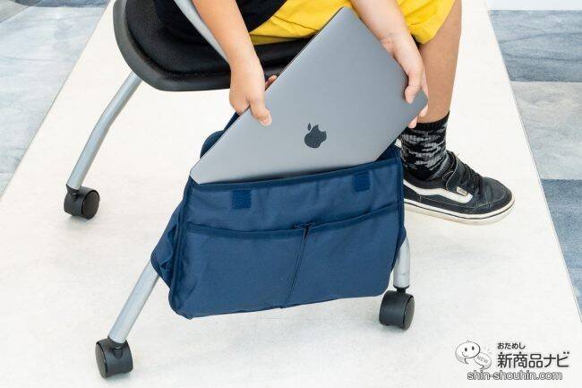 通学でも授業でもリビング学習でも大活躍！ 『「イスに付けられる」便利な学童用4Wayインナーバック』の便利さを、おためししながら検証してみた