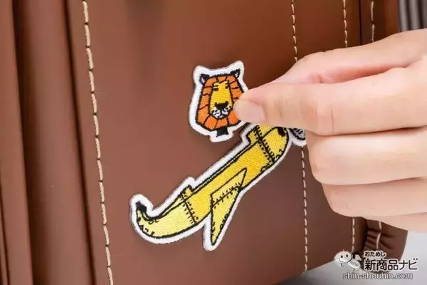 「【新登場】貼るのが楽しくて止まらない!? 『絵本作家 谷口智則コラボ 池田屋ランドセル用刺繍シール』をおためししてみた」の画像