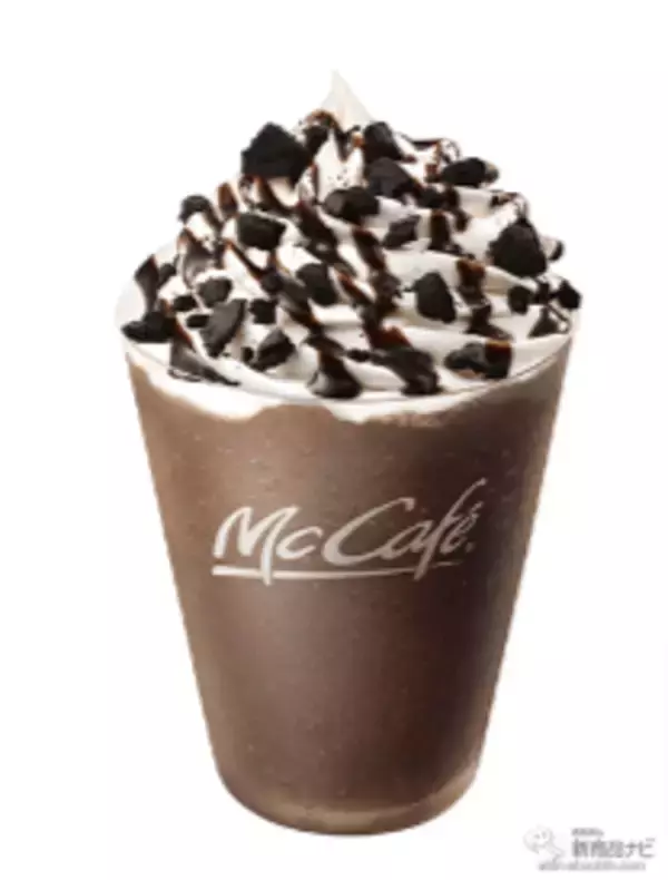 「【マクドナルド新情報】“McCafé by Barista®”『オレオ クッキー チョコミントフラッペ』『オレオ クッキー バナナロールケーキ』が期間限定で登場」の画像