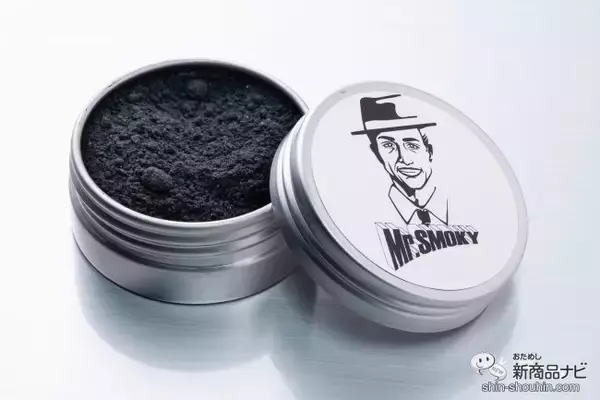 「おしゃれな缶入りパウダー歯磨き粉！ 真っ黒＆真っ白な『ミスタースモーキー・ホワイトドクトル』でオーラルケアを」の画像