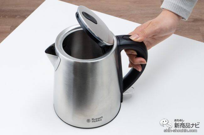 シンプルイズベストな電気ケトルの決定版！ 注ぎやすく洗いやすい『ベーシックケトル』