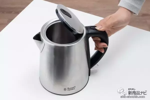 「シンプルイズベストな電気ケトルの決定版！ 注ぎやすく洗いやすい『ベーシックケトル』」の画像