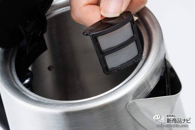 シンプルイズベストな電気ケトルの決定版！ 注ぎやすく洗いやすい『ベーシックケトル』