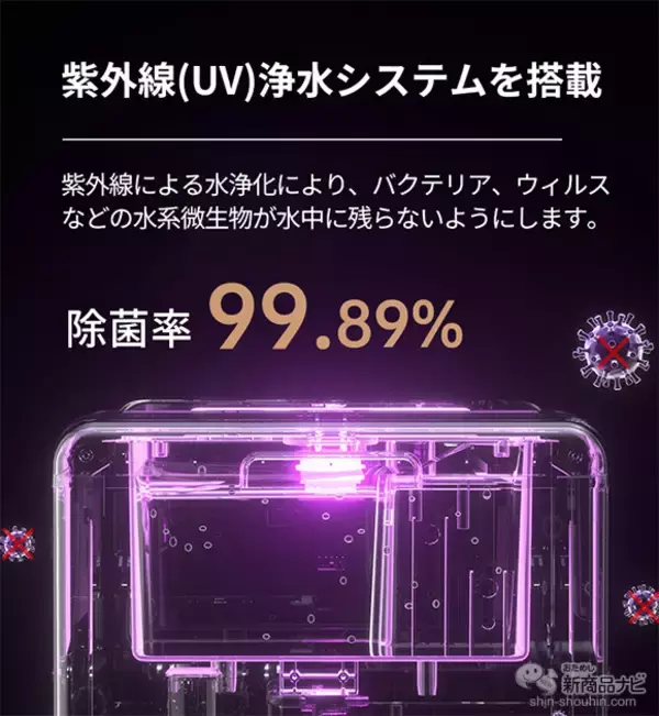 「タンク交換不要の多機能型＆浄水型ウォーターサーバー『SOLEMOOD Ice pro』がすごすぎる！」の画像