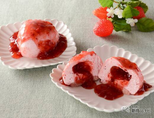 『ローソン・今週の新商品情報』苺スイーツ続々！『ホボクリム ほぼほぼクリームのシュー（いちご）』や『いちごのトリコ！ ベリーベリーケーキ』ほか