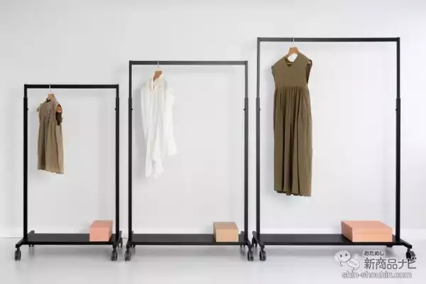 「部屋がまるでブティックのようになる『国産ストロングハンガーラック』！ 頑丈な国産技術で衣類をキレイに収納！」の画像