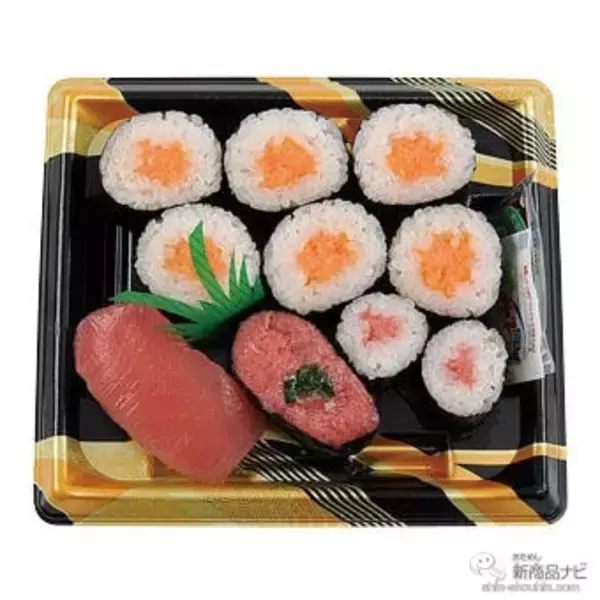 「『ミニストップ・今週の新商品情報』人気食材『サーモン巻＆まぐろセット』や4種『ケーキアソート』『恵方巻』予約情報ほか」の画像