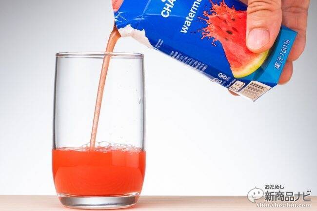 Suicaじゃありませんスイカです！『CHABAA 果汁100％ ウォーターメロンジュース』で爽快感を持ち歩き！