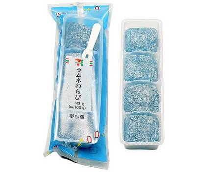 『セブンイレブン・今週の新商品』ラムネわらびやまるでブルーハワイなゼリーなど青の商品が登場