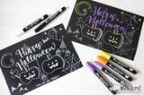 「黒紙に書ける『マジックグロー』で手作りハロウィンを楽しもう！」の画像6