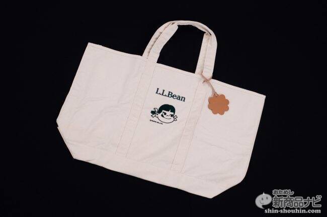 不二家『L.L.Bean×ペコちゃん オリジナルトートバッグ』抽選で500名 