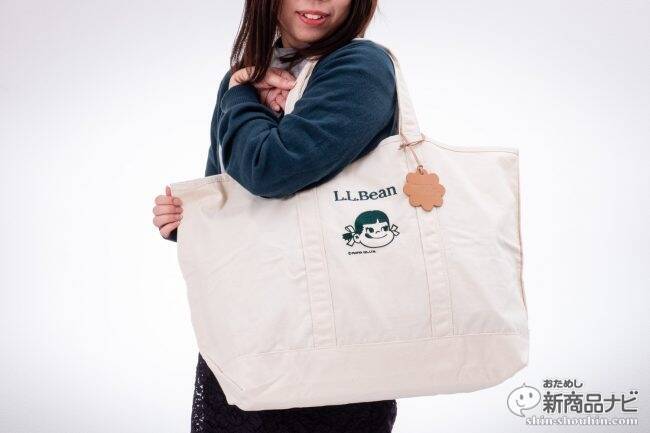 不二家『L.L.Bean×ペコちゃん オリジナルトートバッグ』抽選で500名 