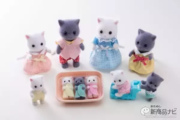 「みんな大好き「シルバニアファミリー」に新商品登場！赤い屋根の『きいちご林のお家』や『たのしくおでかけファミリーカー』『ペルシャネコファミリー』で楽しさアップ！」の画像