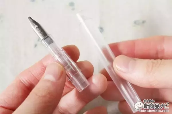 「美しいカリグラフィーが手軽に楽しめる万年筆『ハイエース ネオ クリア カリグラフィー』」の画像