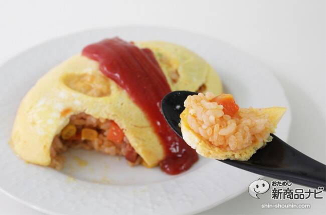 『チンするレシピ ふわふわオムライス』で簡単にオムライスを作ろう！電子レンジで2分30秒！