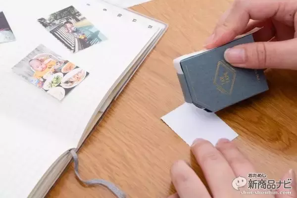 「スタンプみたいにポンポンするだけ！ ハサミいらずの切れてる両面テープ『TAP  TAPE（タップテープ）』」の画像