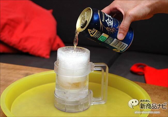 これでキンキンのビールを飲みたい！魅力満点商品だが…『これぞ本物！氷のビアジョッキ』は作り方が難しいゾ！