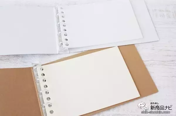 「懐かしの「スケッチブック」モチーフのバインダー含むかわいいラインナップが魅力『ルーズリーフミニ』！」の画像