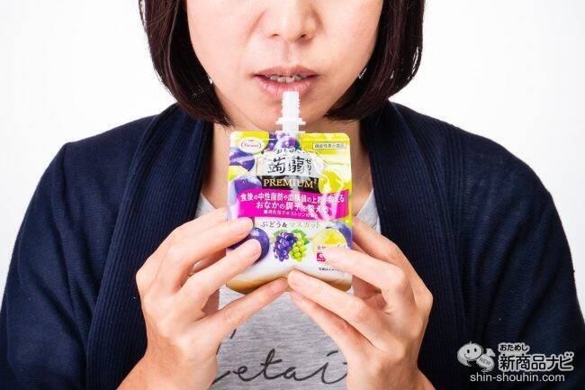 【ダイエット】食後の血糖値の上昇を抑える機能性表示食品へ進化した『おいしい蒟蒻ゼリー PREMIUM＋（プラス）』