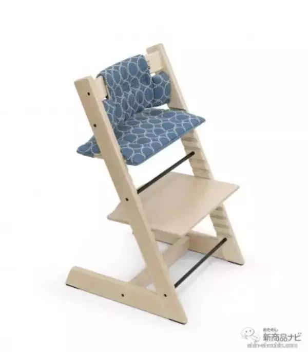 「北欧ベビーチェア「トリップ トラップ」が人気ブランド「ミナ ペルホネン」とコラボしたクッションを発売！」の画像