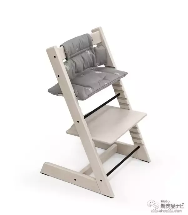 「北欧ベビーチェア「トリップ トラップ」が人気ブランド「ミナ ペルホネン」とコラボしたクッションを発売！」の画像