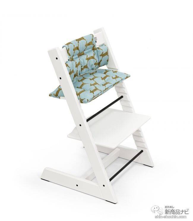 北欧ベビーチェア「トリップ トラップ」が人気ブランド「ミナ ペルホネン」とコラボしたクッションを発売！