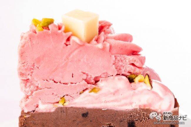 お祝いごとにぴったり！『アイスケーキ　ラズベリー＆ダークチョコレート』は誕生日や結婚祝いで喜ばれる華やかさNo.1のアイスケーキ！
