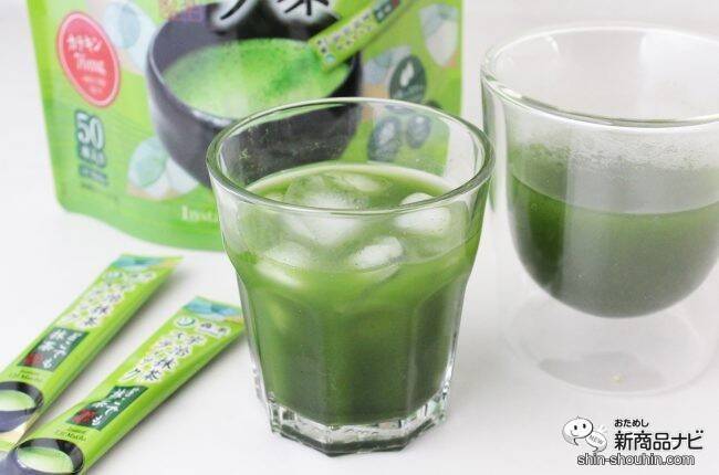 個包装が便利！『宇治抹茶スティック どこでも抹茶』美味しい抹茶はスプーンで混ぜるだけ