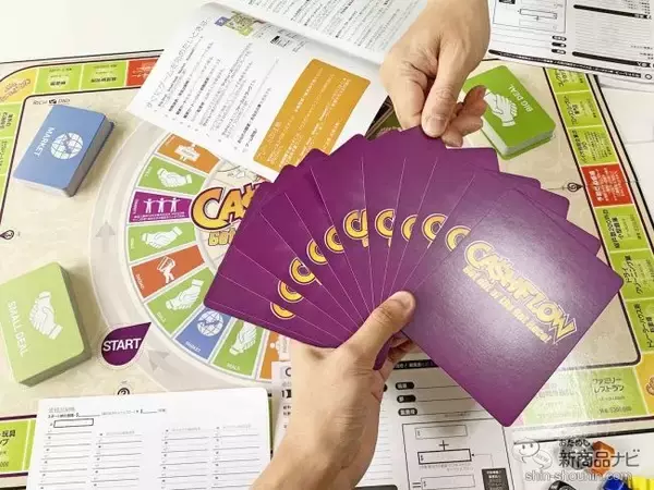 「ゲームで遊びながら投資を覚えよう！ 『キャッシュフローゲーム』で投資家生活を体験！」の画像