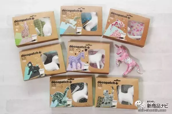 「おうち時間を楽しく！ すぐに遊べる『デコパッチキット ミニ』で工作をやってみよう！」の画像