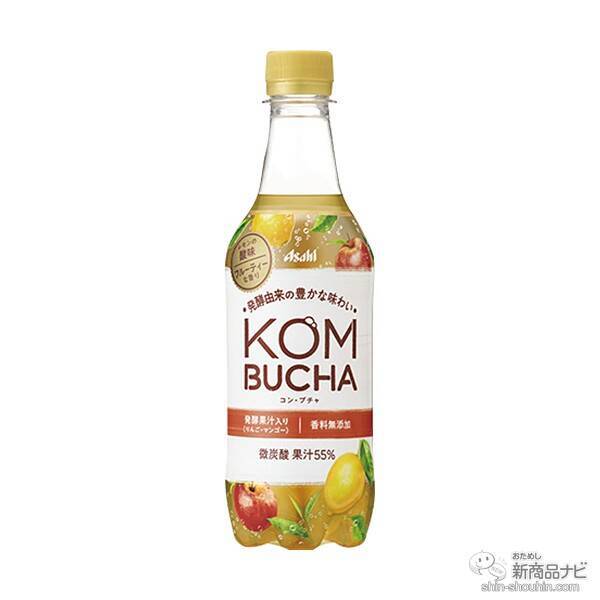 『ファミリーマート・今週の新商品』昆布茶じゃなくてコン・ブチャです。発酵果汁の炭酸飲料『KOMBUCHA（コン・ブチャ）』新発売