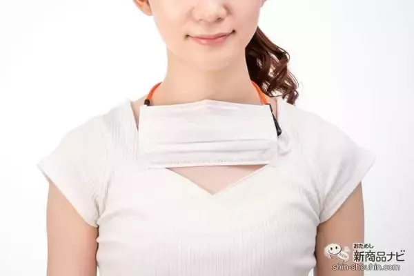 「【マスク用ストラップ】マスクの置き場所に困ってない？『MASQ（マスキュ）』ならマスクあるある問題を一挙に解決！」の画像