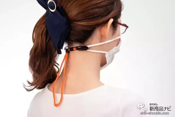 「【マスク用ストラップ】マスクの置き場所に困ってない？『MASQ（マスキュ）』ならマスクあるある問題を一挙に解決！」の画像