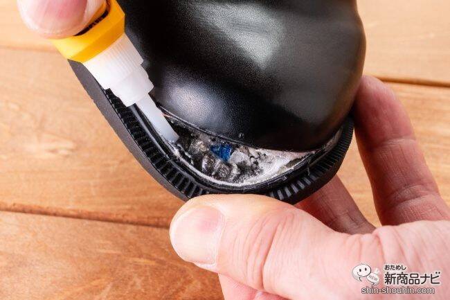 コニシ『ボンド アロンアルフア® EXTRA® ゼリー状』外出時のピンチ！ 靴底が剥がれてしまったら緊急補修に持っててよかった！