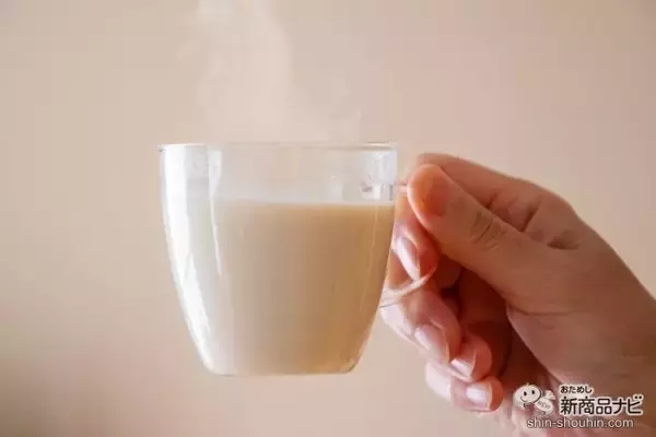 「96 ％の 医師が推奨！ ホンモノ志向の人にぜひ飲んでほしい『濃厚10%国産大豆の無調整豆乳』は、冬のホットドリンクにも」の画像