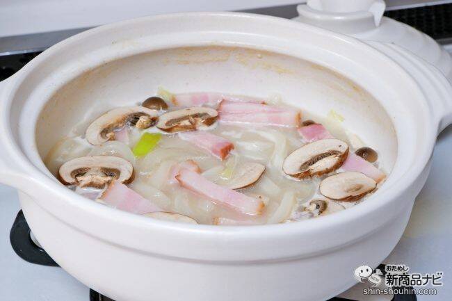 コクのあるおいしさ『白バラ牛乳使用 牛乳屋さんのおいしい鍋スープ ミルクバター味』でシメまで楽しもう！