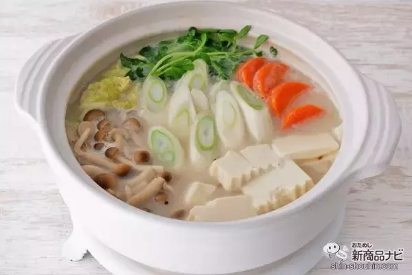 「コクのあるおいしさ『白バラ牛乳使用 牛乳屋さんのおいしい鍋スープ ミルクバター味』でシメまで楽しもう！」の画像