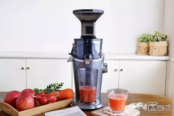 組み立てと洗浄が簡単！ 初めてでも使いやすい『ヒューロム スロージューサー アドバンスド100』でおいしいジュース生活を