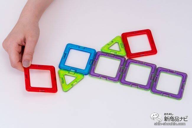 実際に走る！ 知育玩具『マグブロック くるまセット』で磁石のブロックをつなげて、色々な車をつくって動かそう！