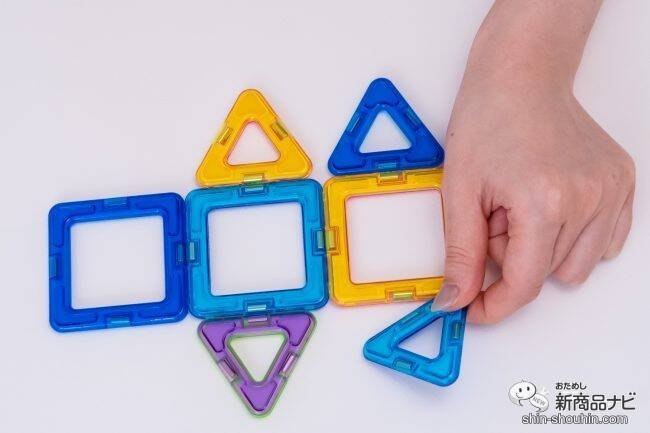 実際に走る！ 知育玩具『マグブロック くるまセット』で磁石のブロックをつなげて、色々な車をつくって動かそう！