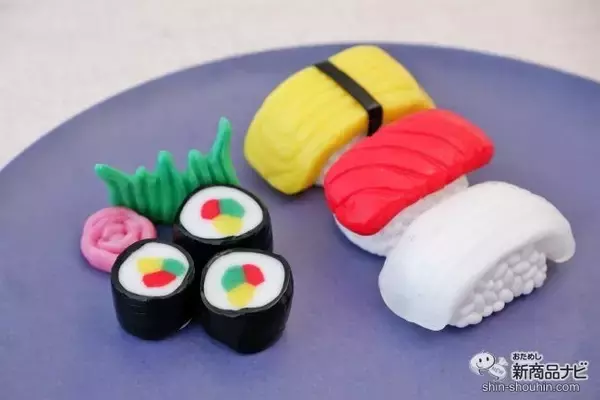 「まるでホンモノみたい!? 『シリコンねんど おすしやさんセット』でおうち時間にお寿司屋さんになりきって遊ぼう」の画像