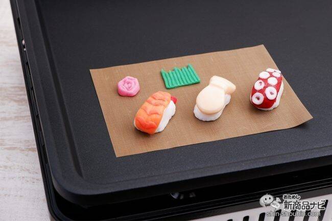 まるでホンモノみたい!? 『シリコンねんど おすしやさんセット』でおうち時間にお寿司屋さんになりきって遊ぼう