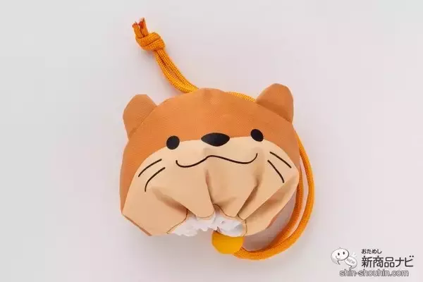 「キュートなアニマルに大変身！ くしゃっと丸めてすぐに畳めるエコバッグ『エコロン』はプレゼントにも最適！」の画像