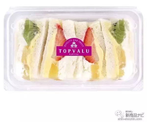 「『トップバリュの新商品（2021年4月8日付）』～低糖質なのに濃厚な『豆乳からつくったプリン』、4種フルーツ使用『フルーツミックスサンドBOX』など」の画像