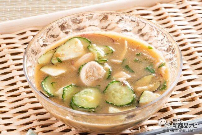 自宅で手軽に本格うどん！これからの季節にぴったりの『＜麺でおいしい食卓＞冷汁うどんつゆ』がすりごま2倍でリニューアル