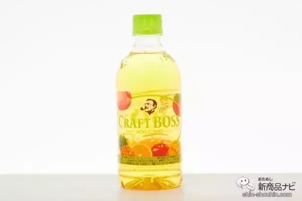「紅茶ボス第4弾！ 5種の果実使用『クラフトボス フルーツティー』」の画像