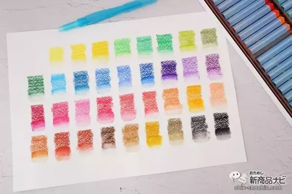 「おうち時間に彩りを！ ぺんてる『大人の水彩パステル』で絵を描こう！」の画像